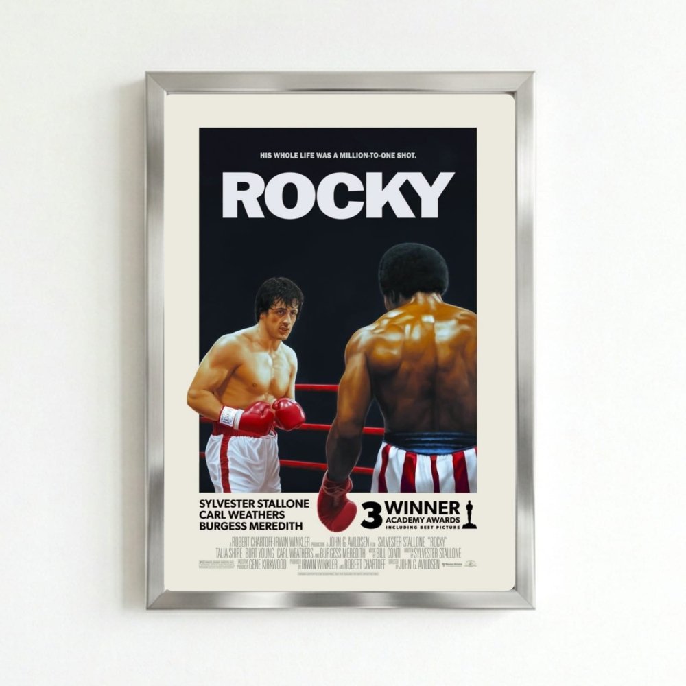 poster rocky - Vibes Districtposter rocky poster SilverVibes District