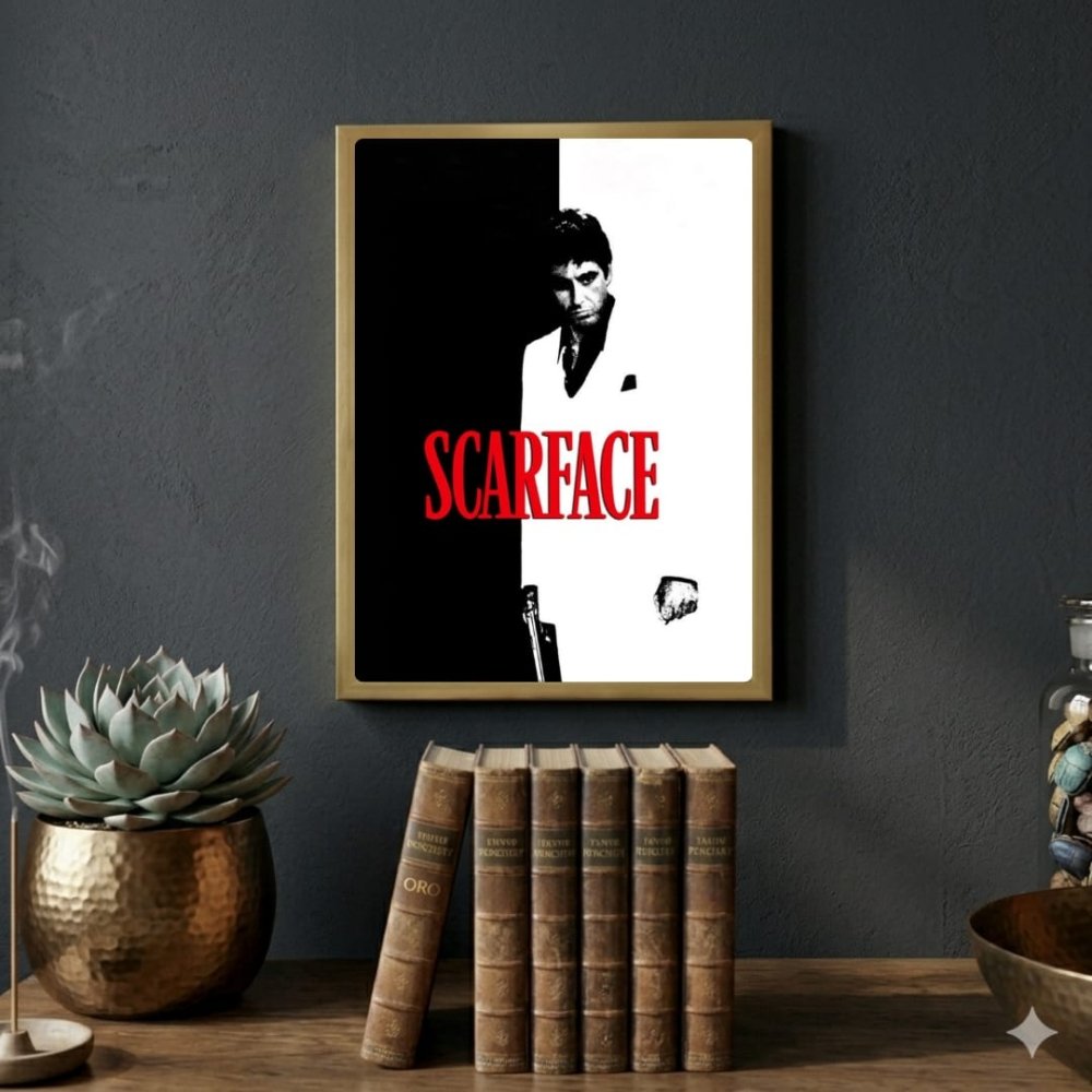 poster scarface - Vibes Districtposter scarface poster BiancoVibes District