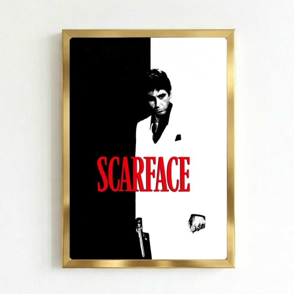 poster scarface - Vibes Districtposter scarface poster GoldVibes District