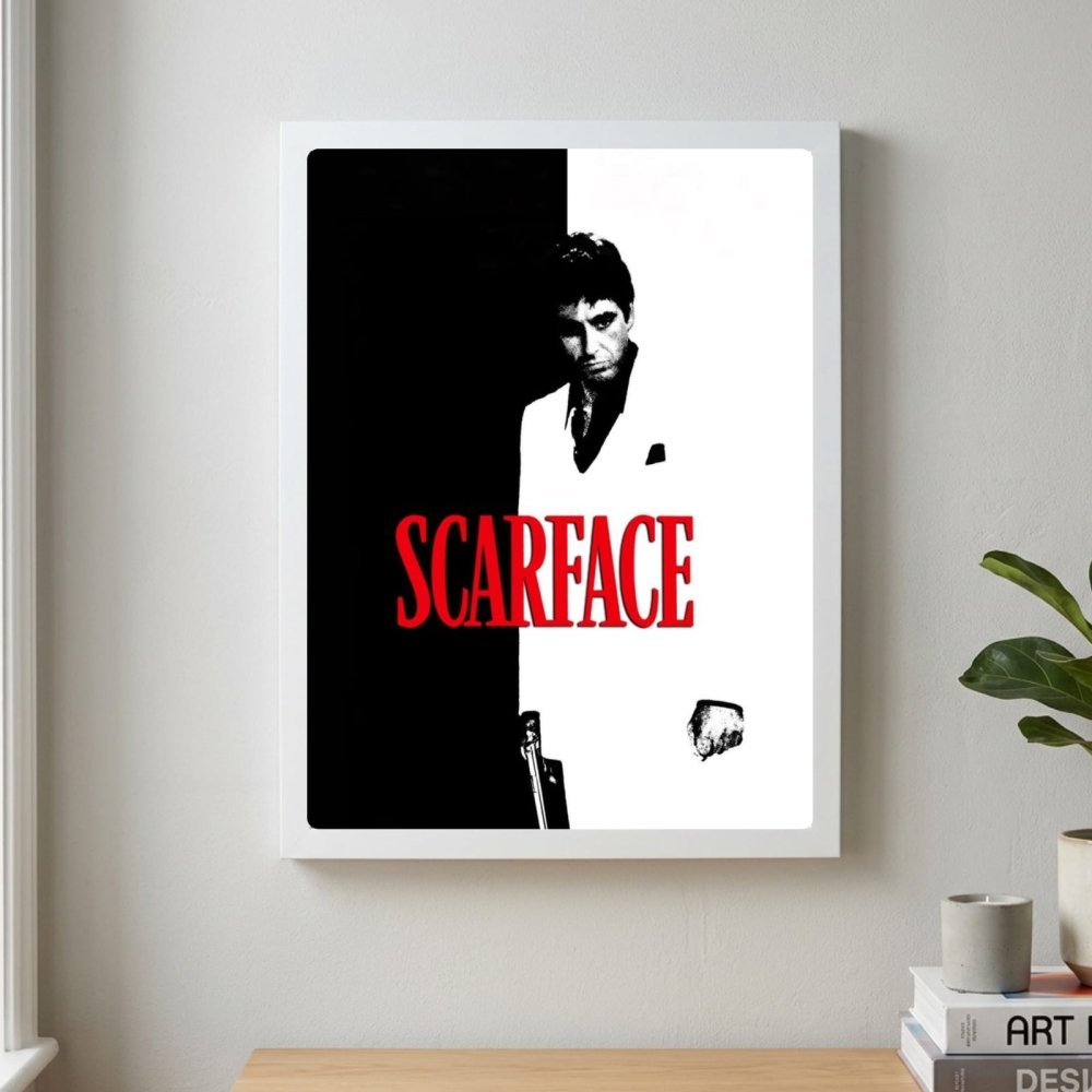 poster scarface - Vibes Districtposter scarface poster BiancoVibes District
