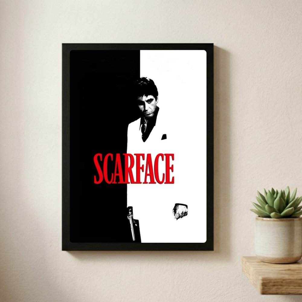 poster scarface - Vibes Districtposter scarface poster BiancoVibes District