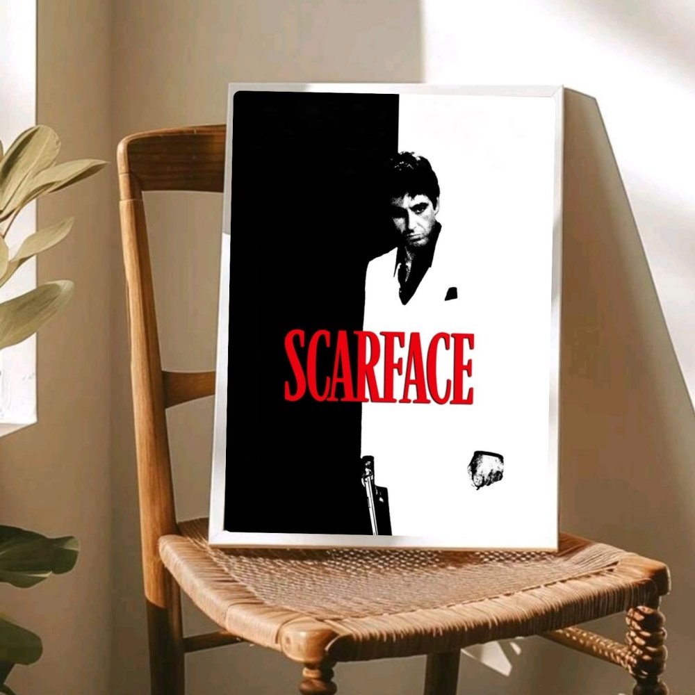 poster scarface - Vibes Districtposter scarface poster BiancoVibes District