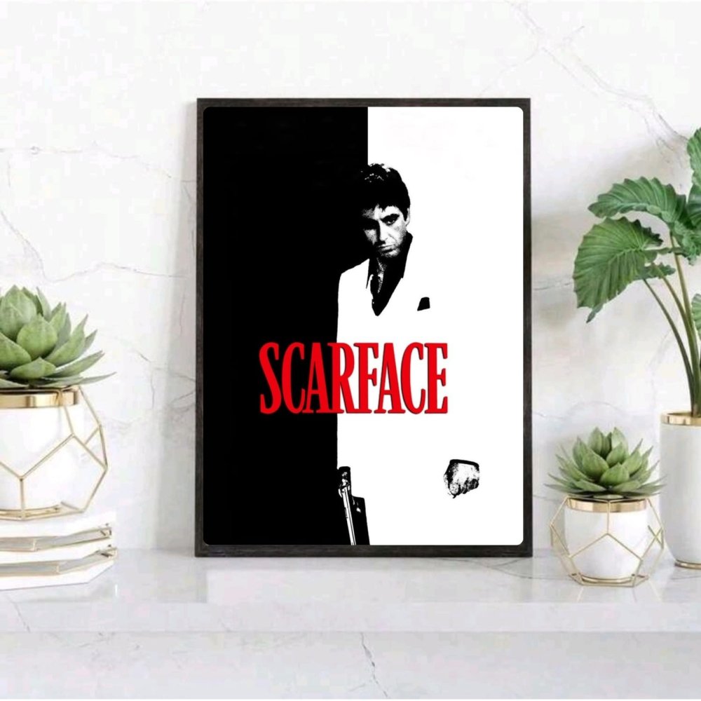 poster scarface - Vibes Districtposter scarface poster BiancoVibes District