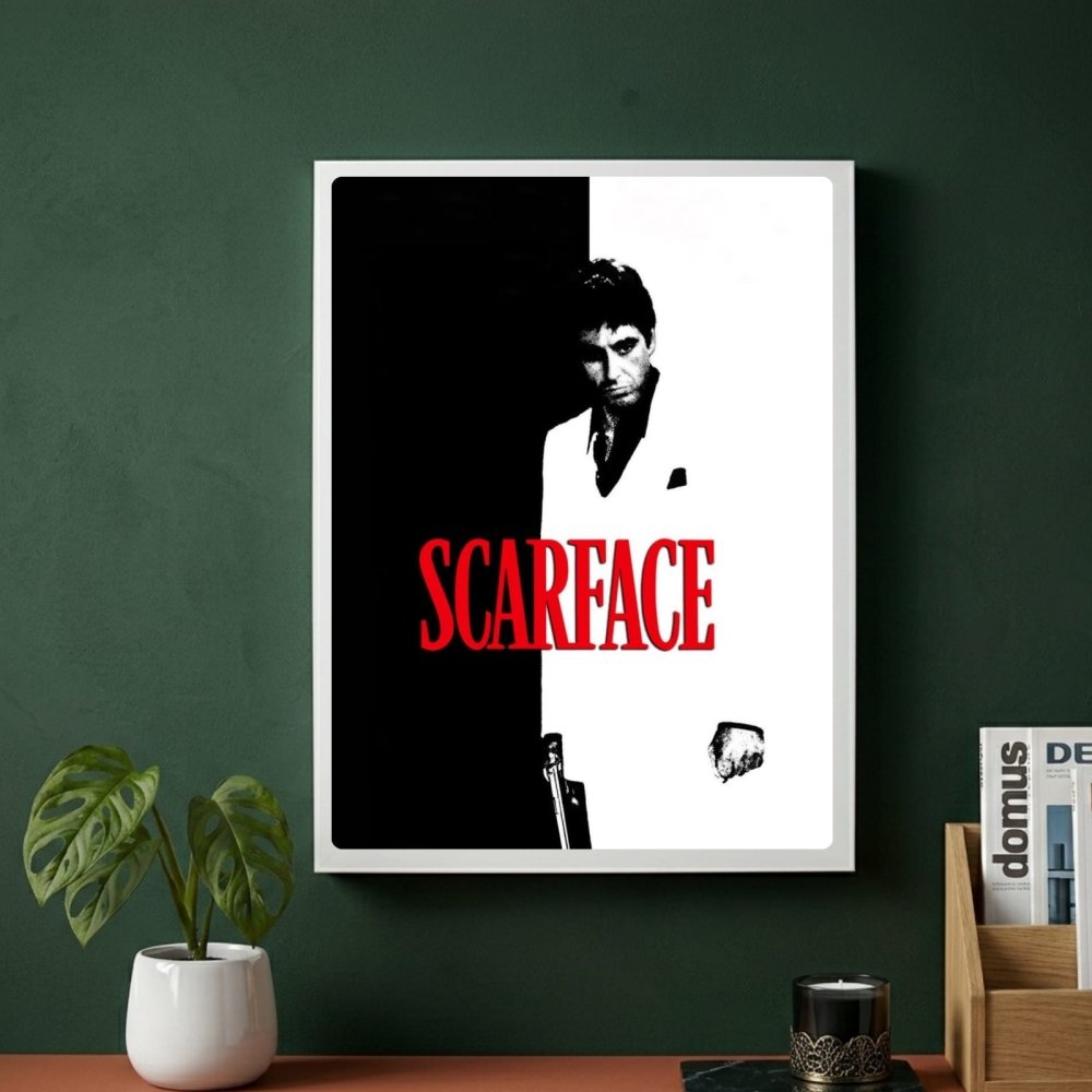 poster scarface - Vibes Districtposter scarface poster BiancoVibes District