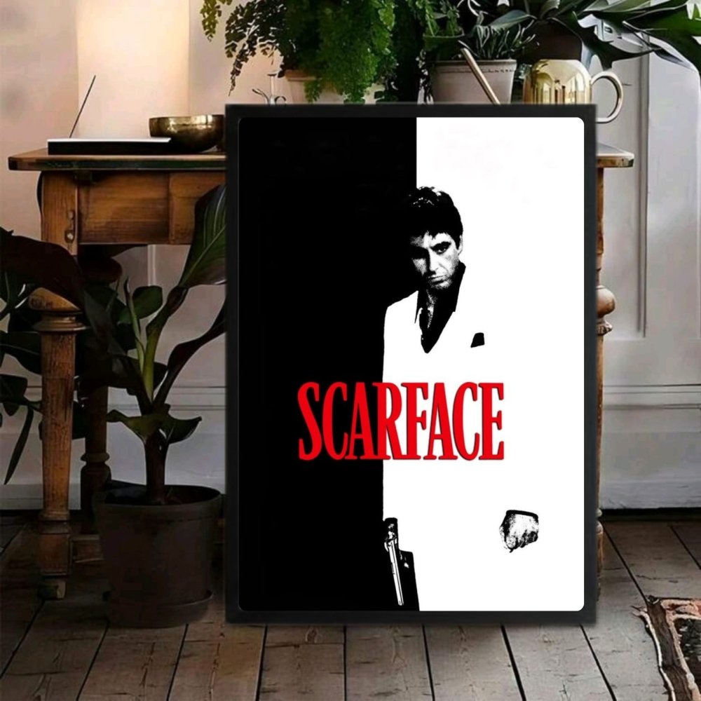 poster scarface - Vibes Districtposter scarface poster BiancoVibes District