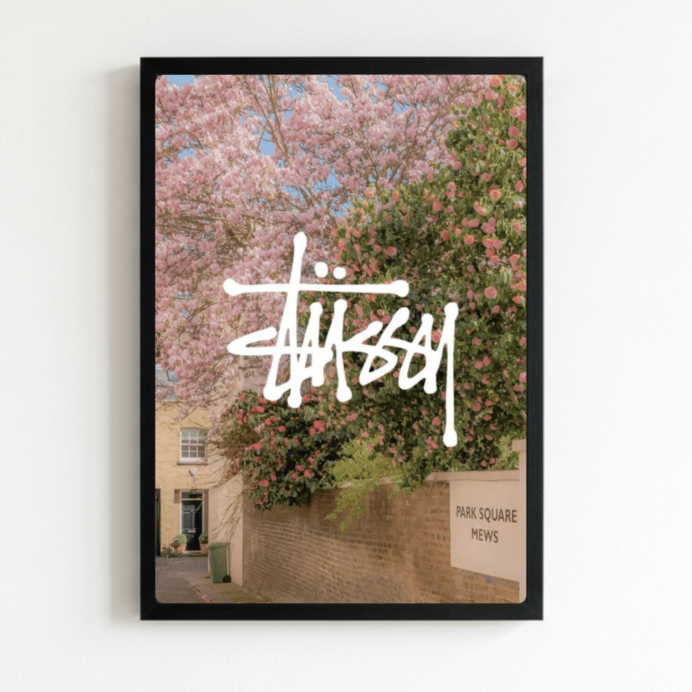 poster stussy - Vibes Districtposter stussy poster NeroVibes District