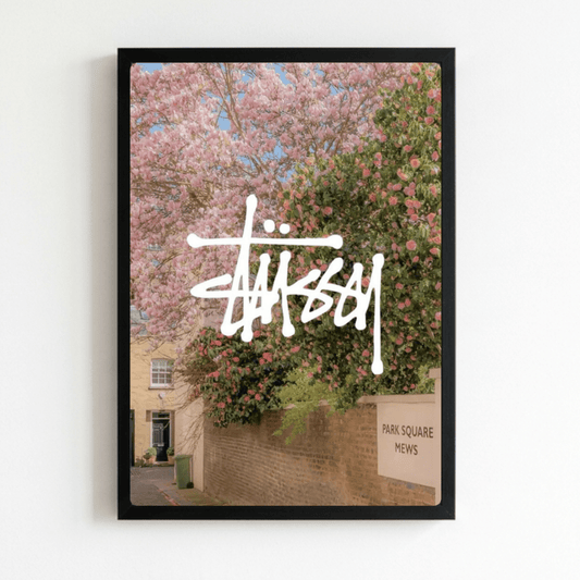 poster stussy - Vibes Districtposter stussy poster NeroVibes District