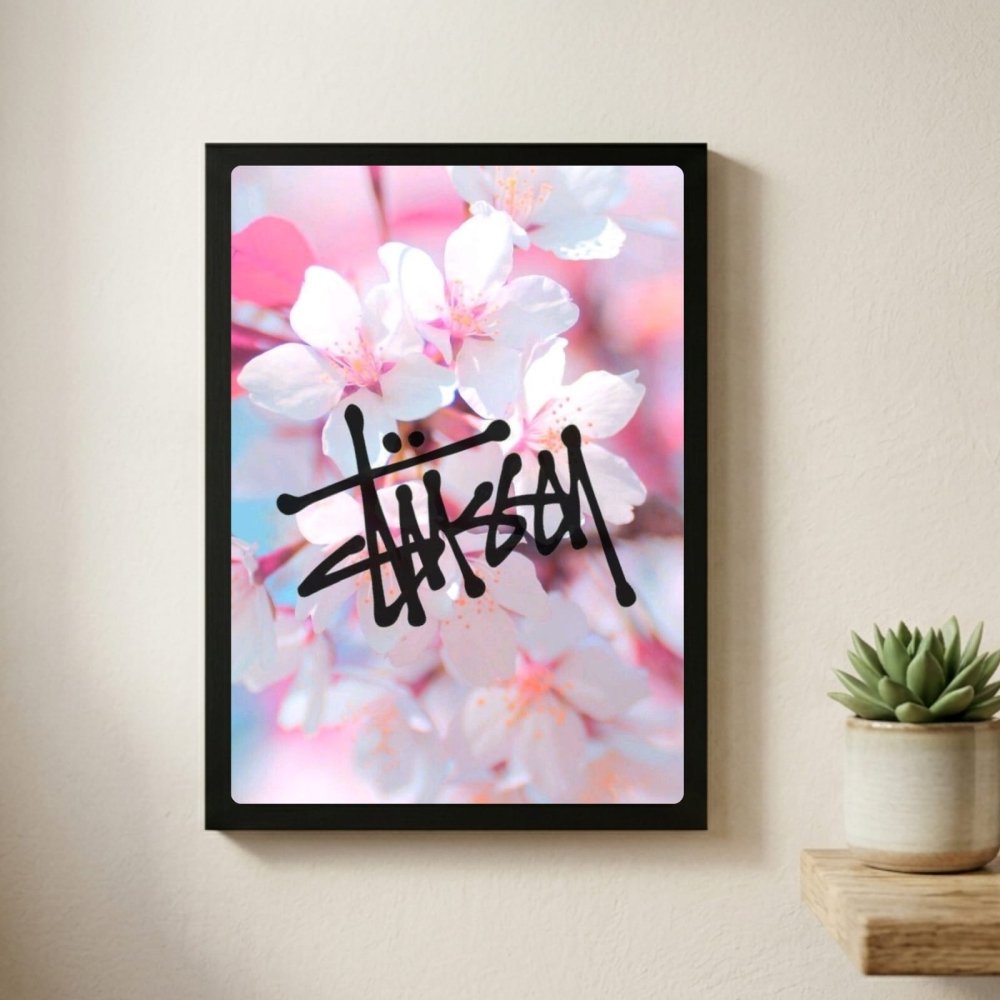 poster stussy - Vibes Districtposter stussy poster BiancoVibes District