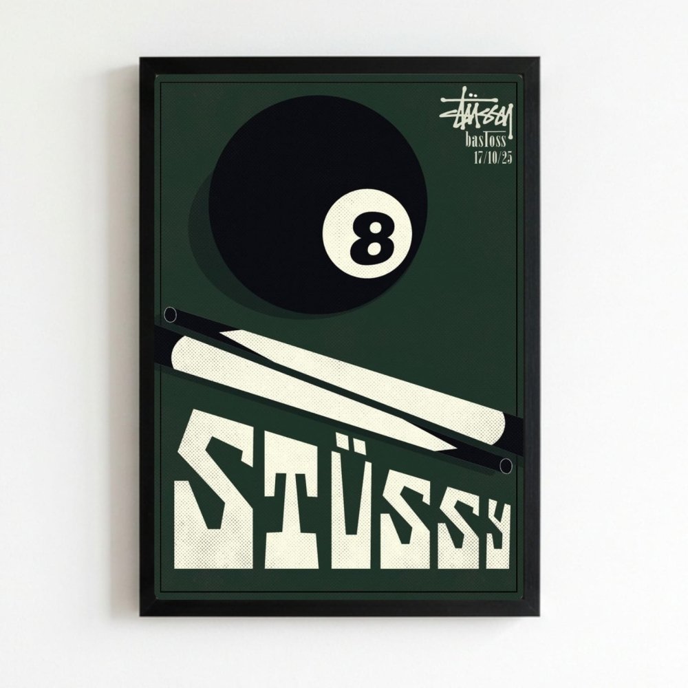poster stussy - Vibes Districtposter stussy poster NeroVibes District