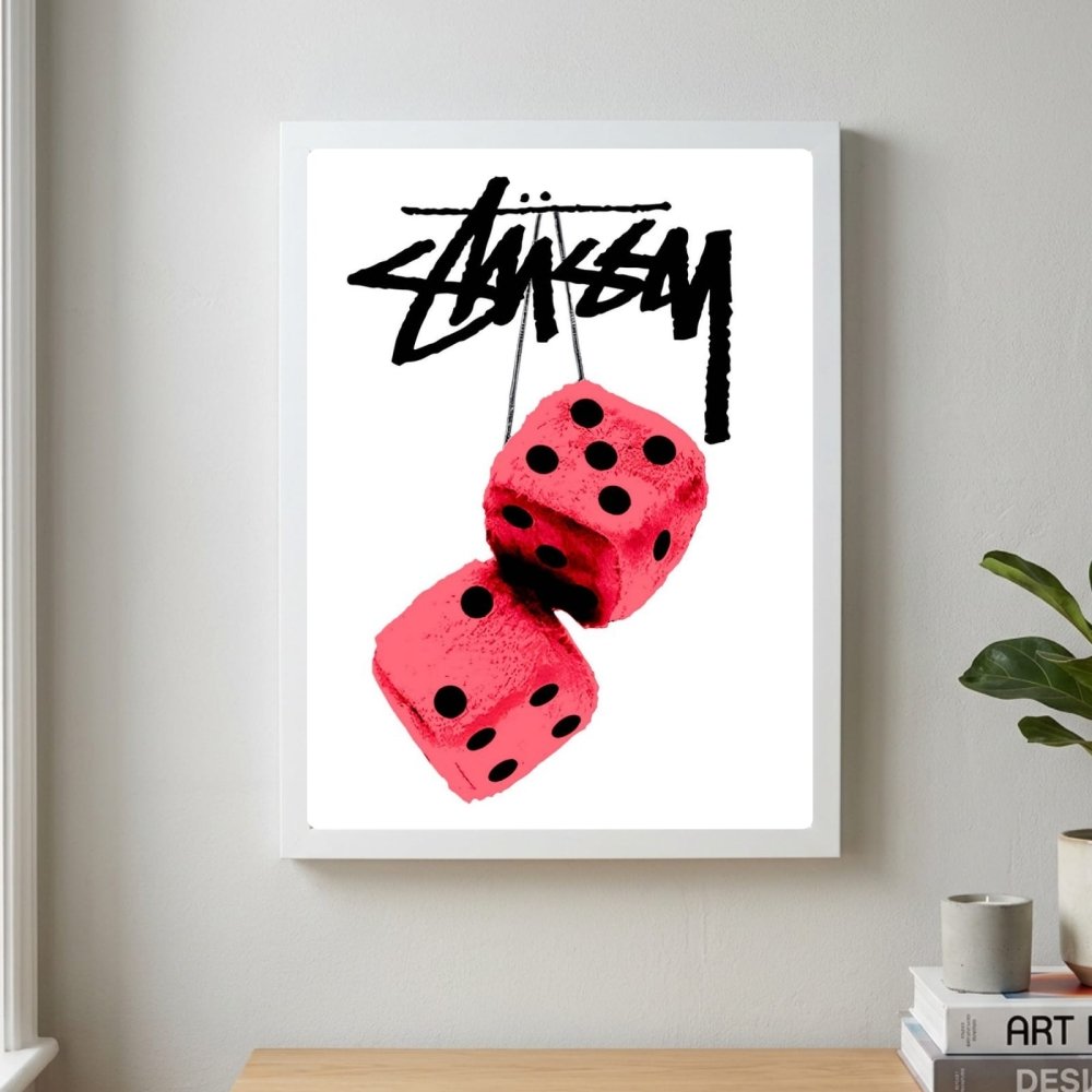 poster stussy - Vibes Districtposter stussy poster SilverVibes District