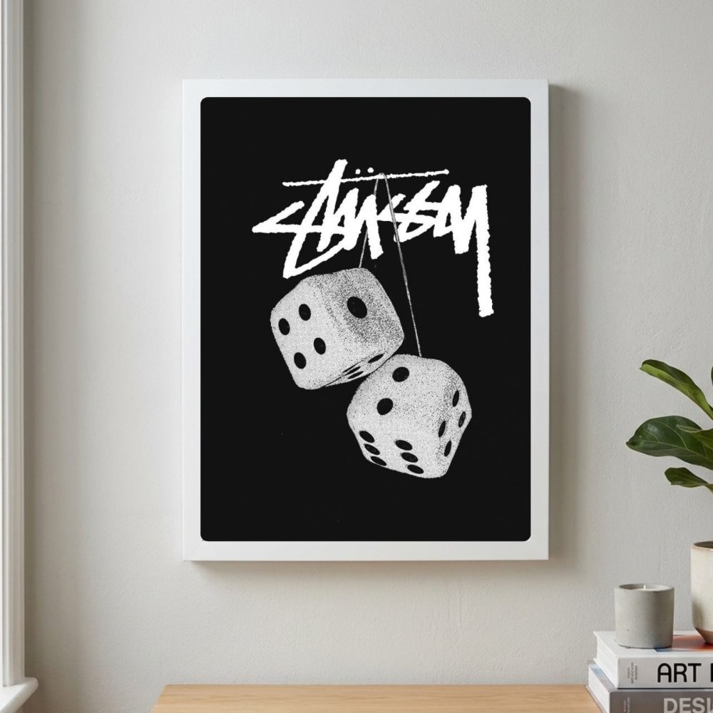 poster stussy - Vibes Districtposter stussy poster BiancoVibes District