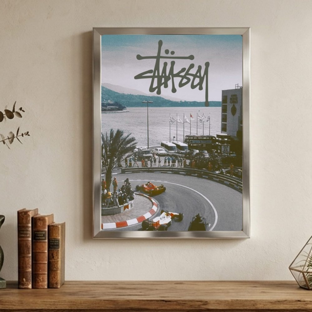poster stussy - Vibes Districtposter stussy poster BiancoVibes District