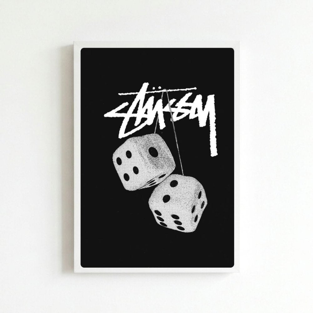 poster stussy - Vibes Districtposter stussy poster BiancoVibes District