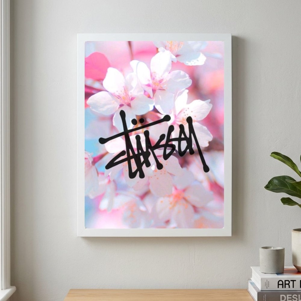 poster stussy - Vibes Districtposter stussy poster BiancoVibes District