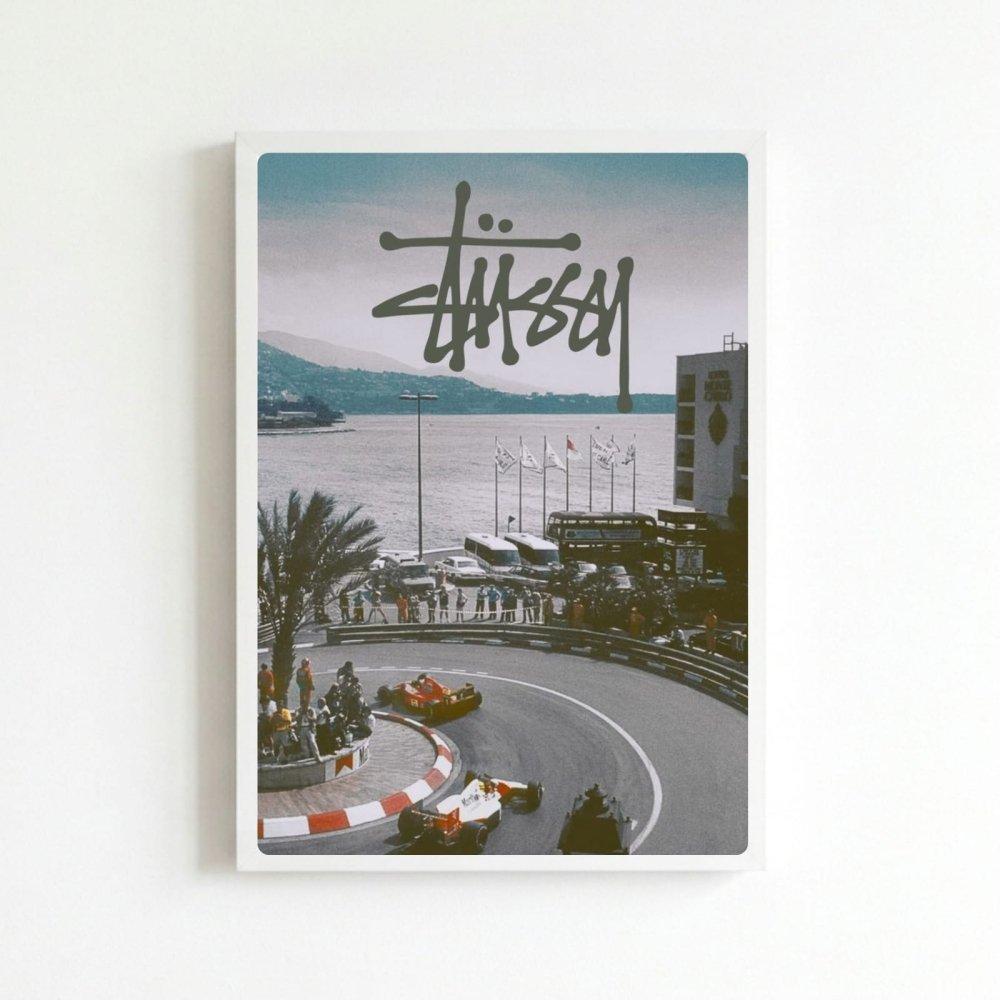 poster stussy - Vibes Districtposter stussy poster BiancoVibes District