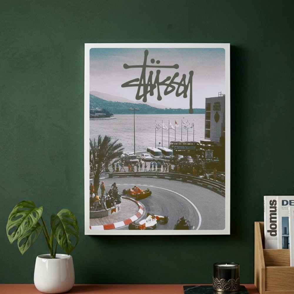 poster stussy - Vibes Districtposter stussy poster BiancoVibes District
