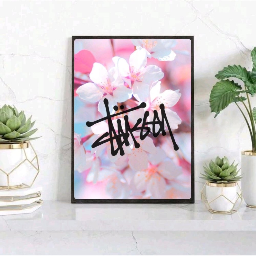 poster stussy - Vibes Districtposter stussy poster BiancoVibes District