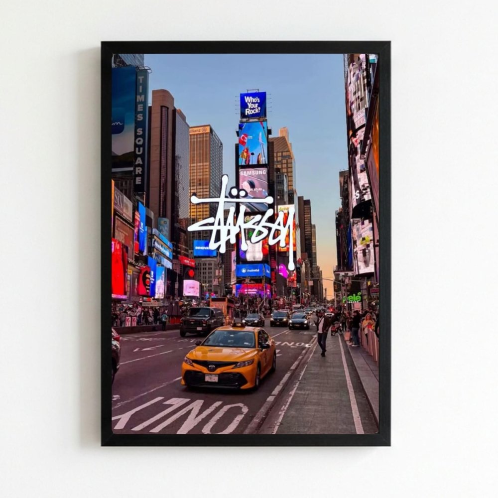 poster stussy - Vibes Districtposter stussy poster NeroVibes District