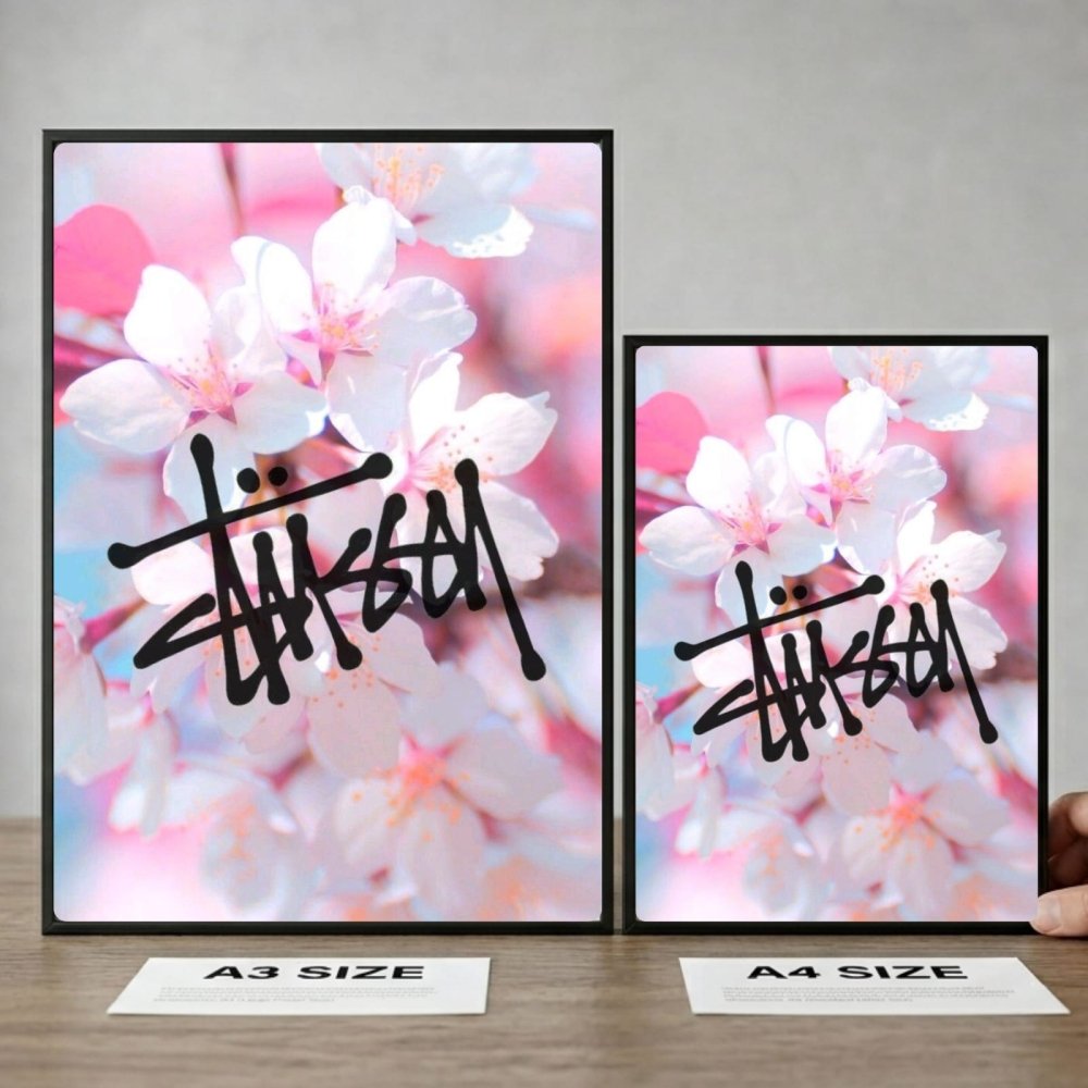 poster stussy - Vibes Districtposter stussy poster BiancoVibes District