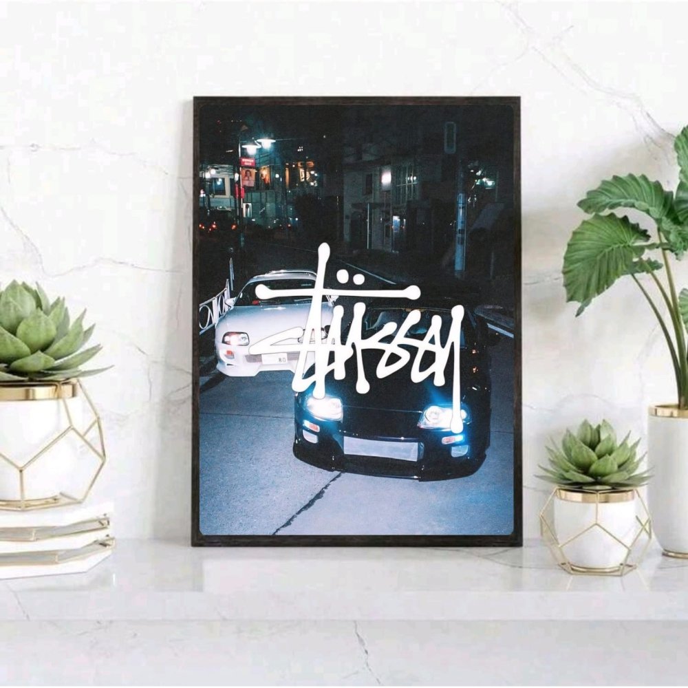 poster stussy - Vibes Districtposter stussy poster SilverVibes District