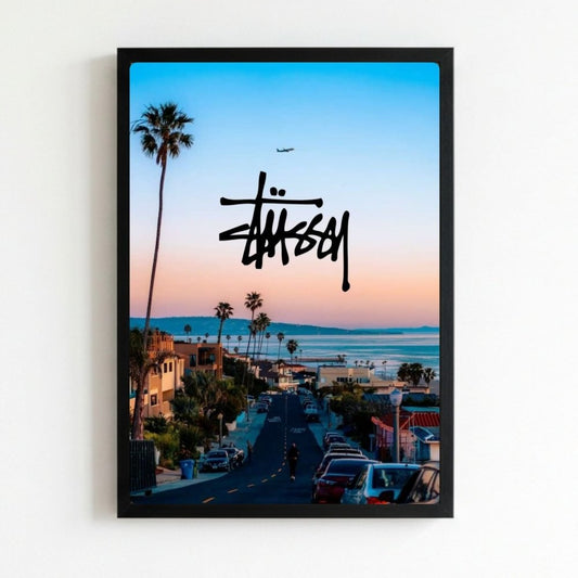 poster stussy - Vibes Districtposter stussy poster NeroVibes District