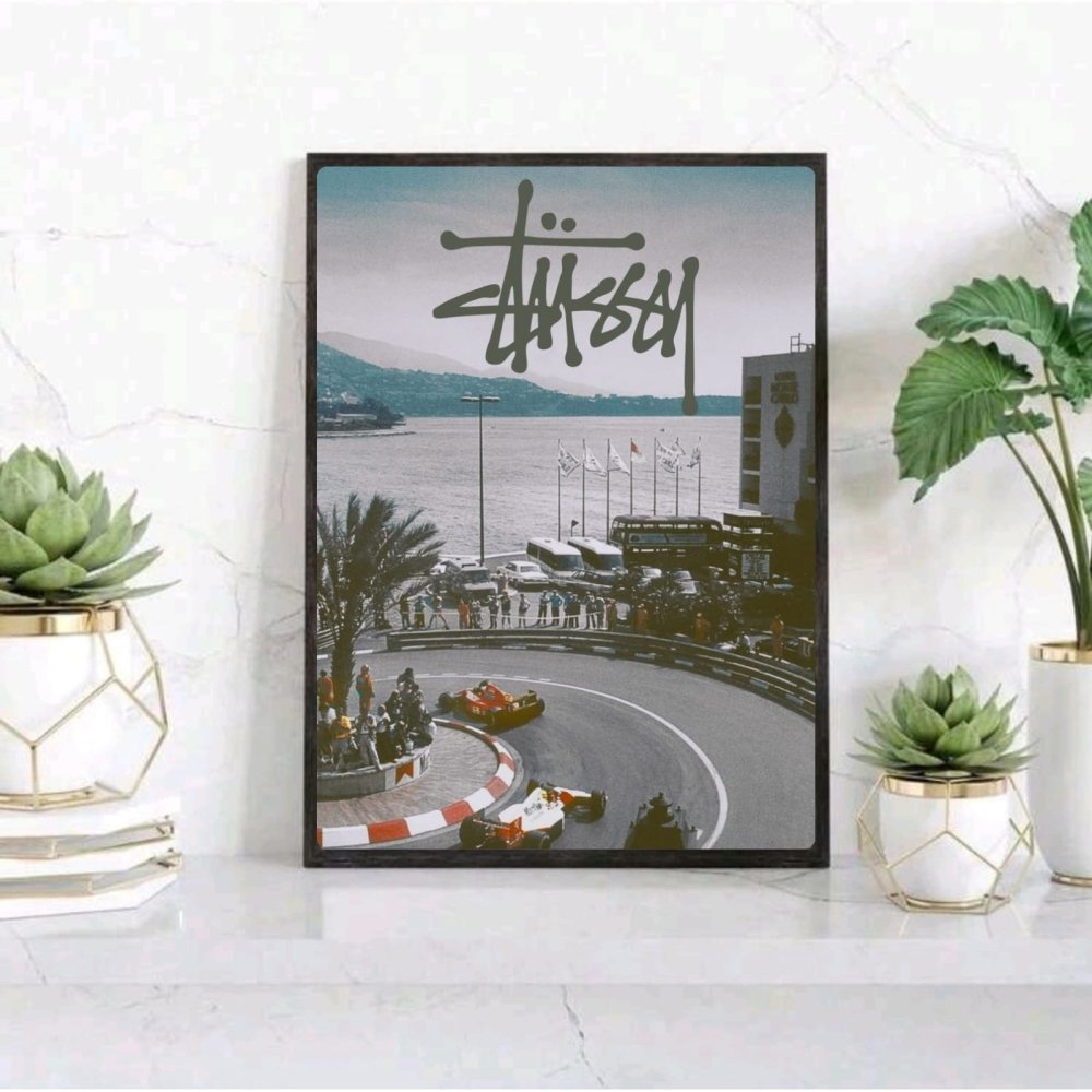 poster stussy - Vibes Districtposter stussy poster BiancoVibes District