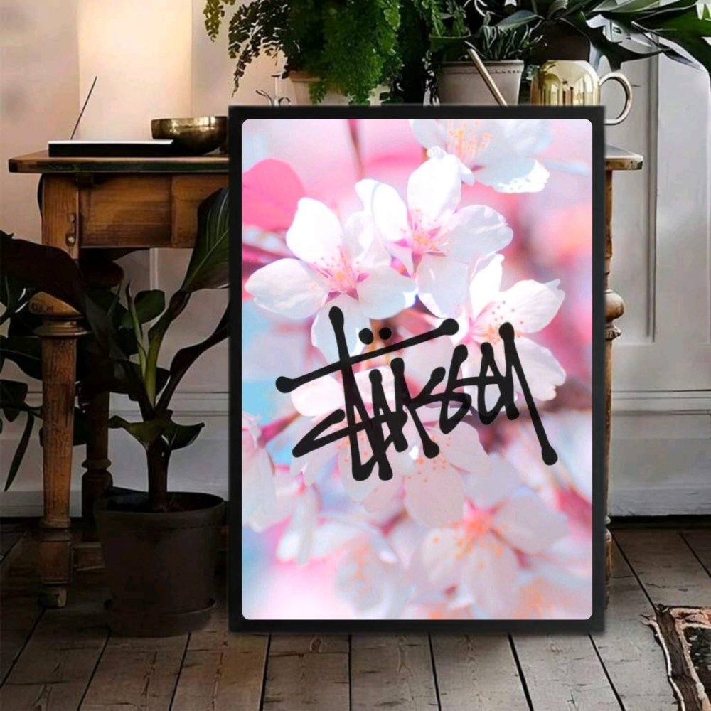 poster stussy - Vibes Districtposter stussy poster BiancoVibes District