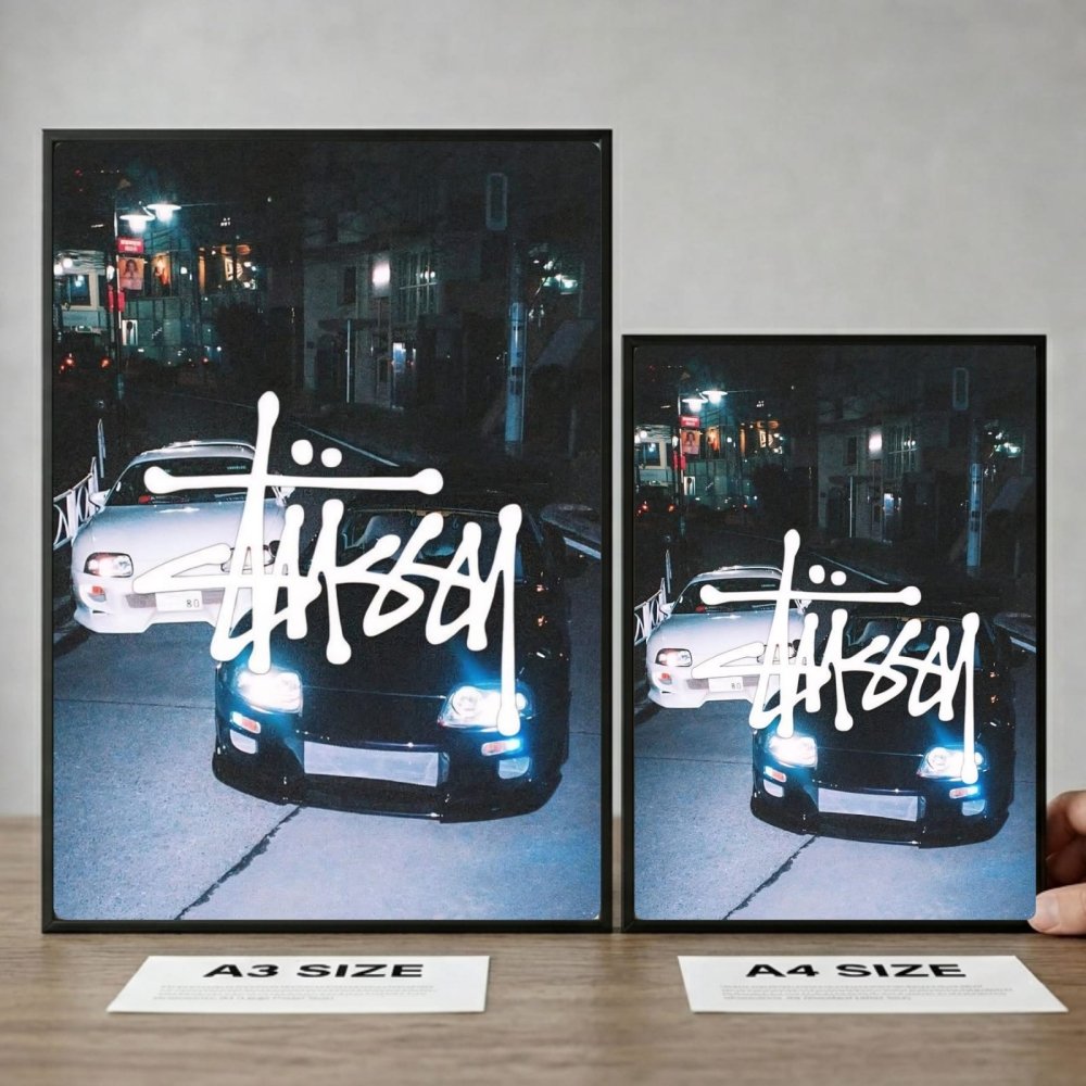 poster stussy - Vibes Districtposter stussy poster SilverVibes District