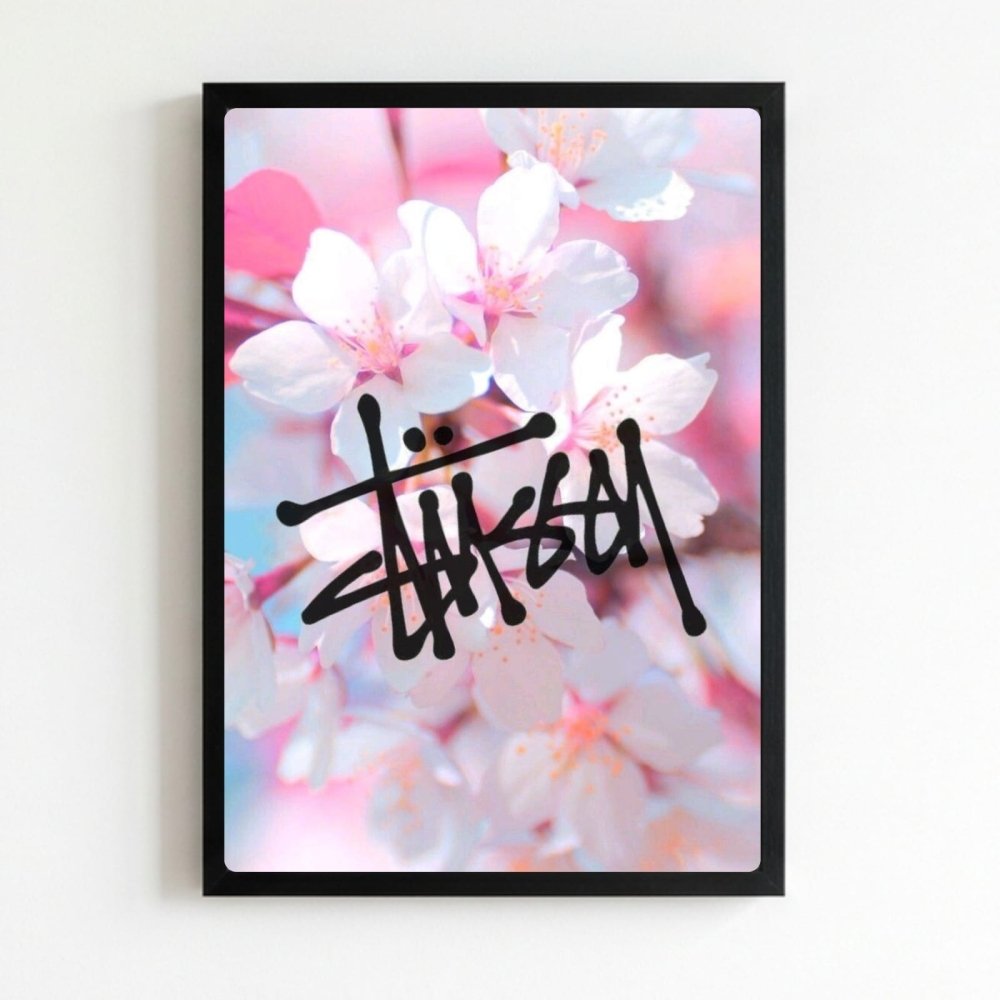 poster stussy - Vibes Districtposter stussy poster NeroVibes District
