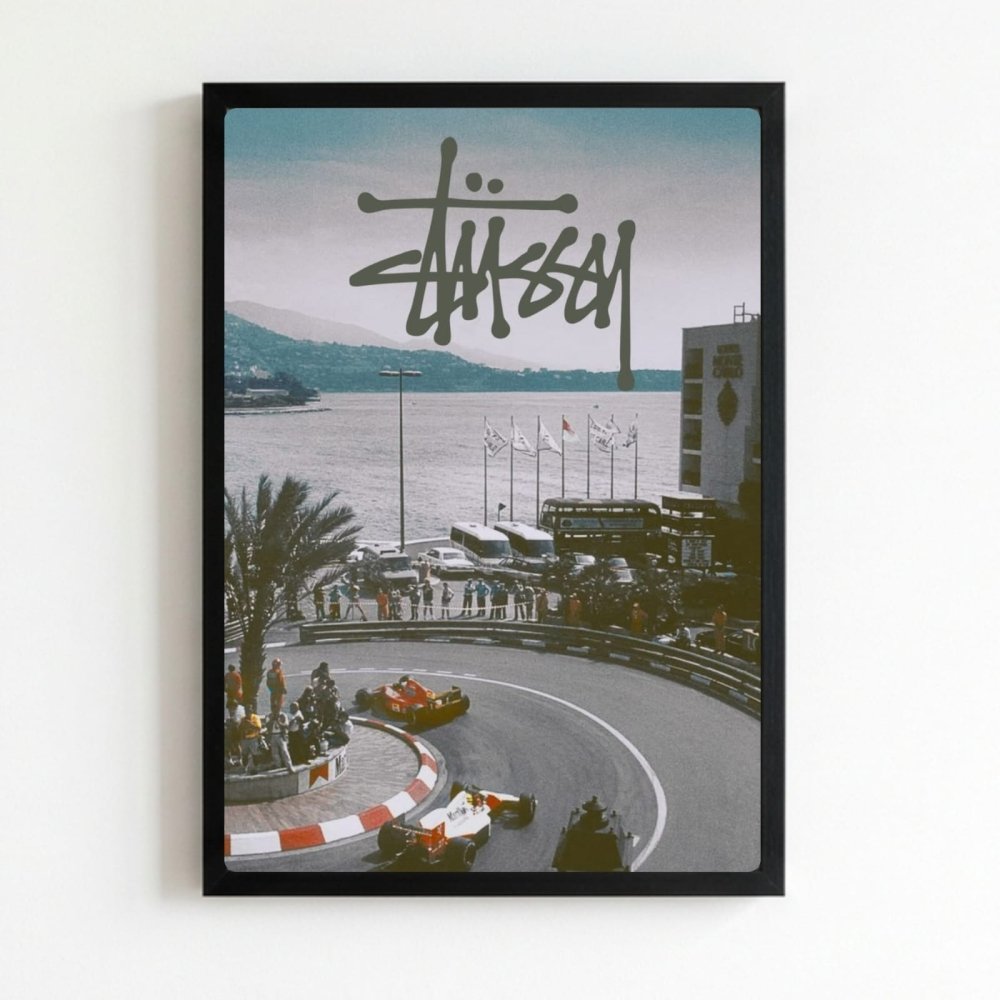 poster stussy - Vibes Districtposter stussy poster NeroVibes District