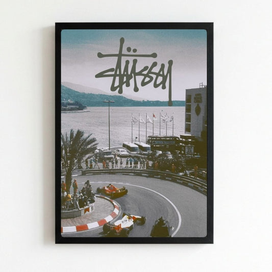poster stussy - Vibes Districtposter stussy poster NeroVibes District