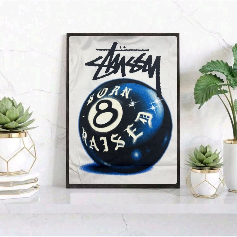 poster stussy - Vibes Districtposter stussy poster BiancoVibes District