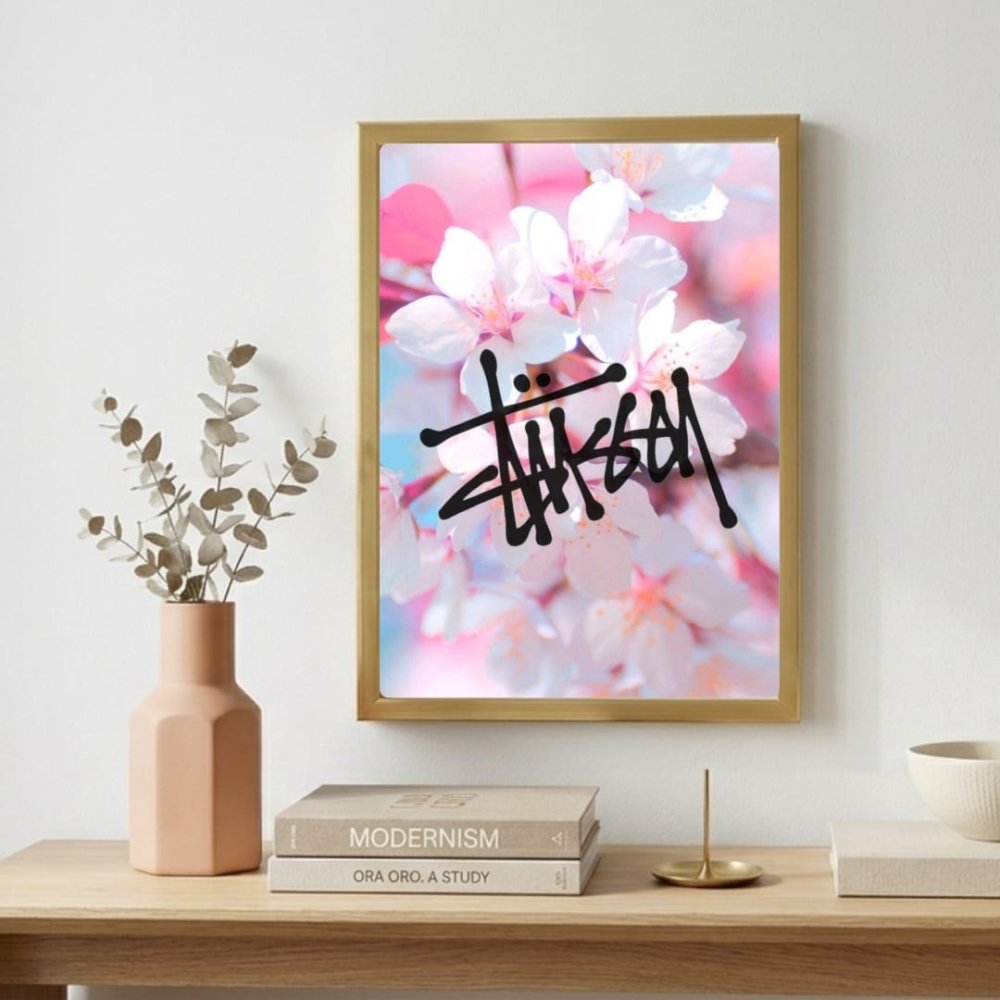 poster stussy - Vibes Districtposter stussy poster BiancoVibes District