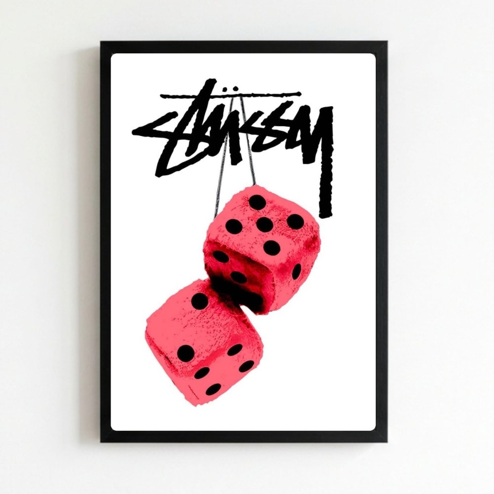 poster stussy - Vibes Districtposter stussy poster NeroVibes District