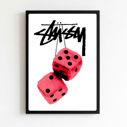 poster stussy - Vibes Districtposter stussy poster NeroVibes District