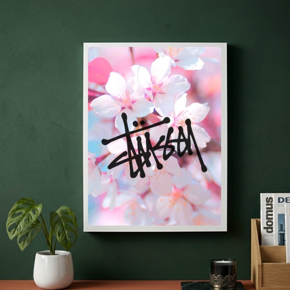 poster stussy - Vibes Districtposter stussy poster BiancoVibes District