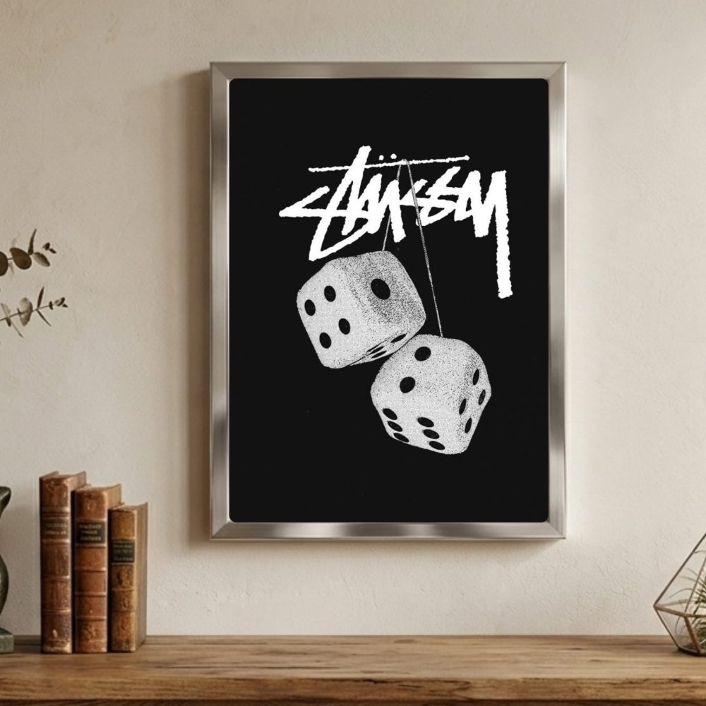 poster stussy - Vibes Districtposter stussy poster BiancoVibes District