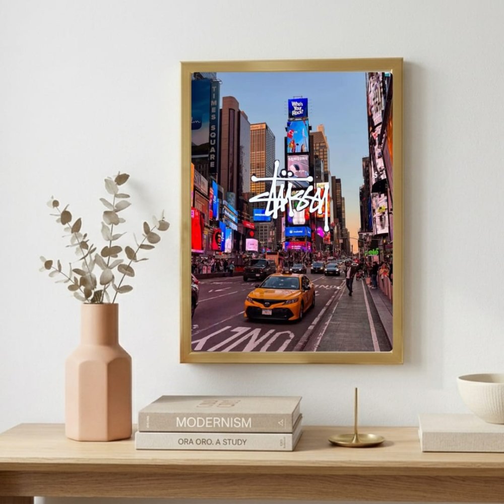 poster stussy - Vibes Districtposter stussy poster SilverVibes District
