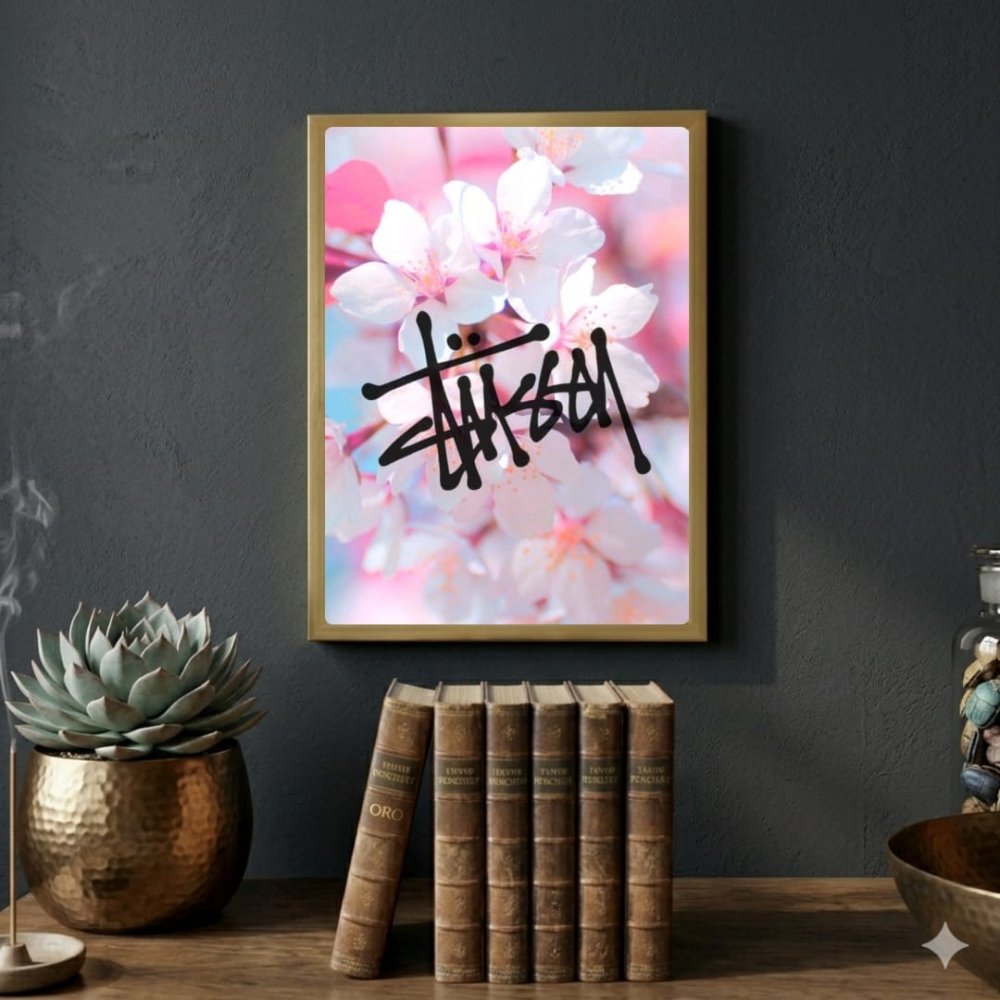 poster stussy - Vibes Districtposter stussy poster BiancoVibes District