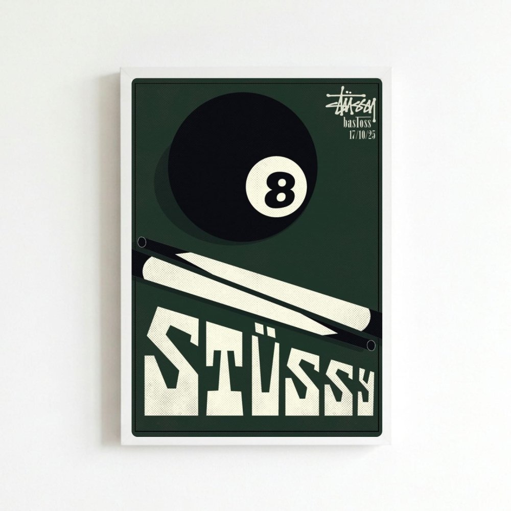 poster stussy - Vibes Districtposter stussy poster BiancoVibes District