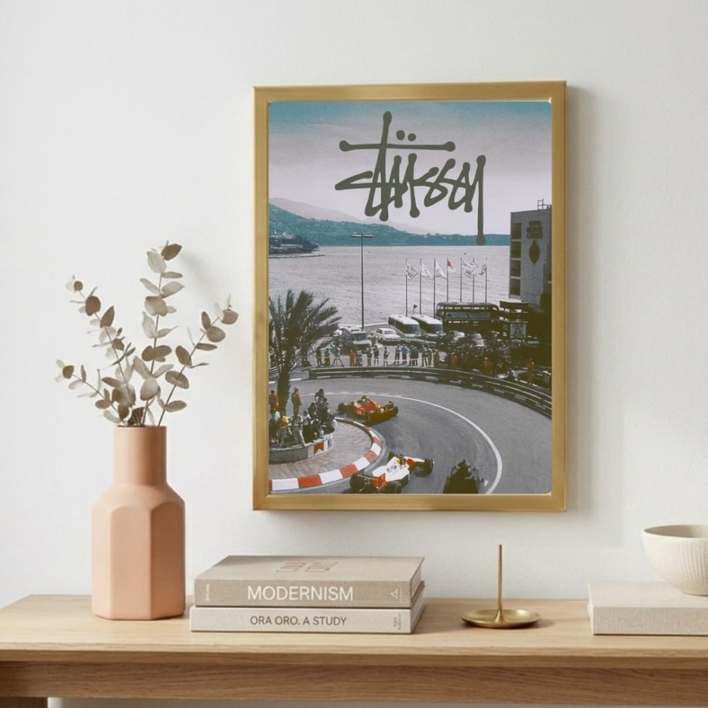 poster stussy - Vibes Districtposter stussy poster BiancoVibes District