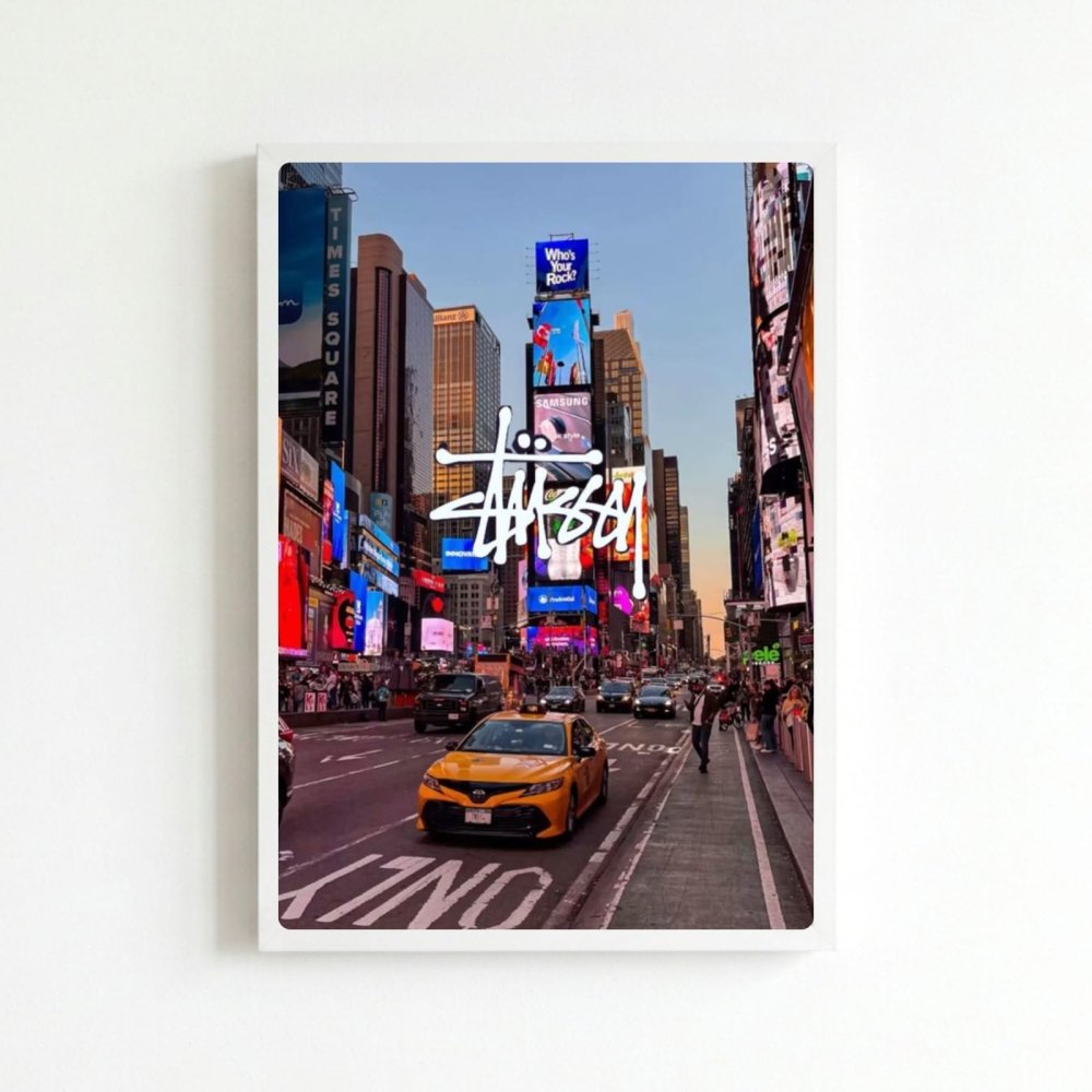 poster stussy - Vibes Districtposter stussy poster BiancoVibes District