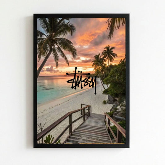 poster stussy - Vibes Districtposter stussy poster NeroVibes District