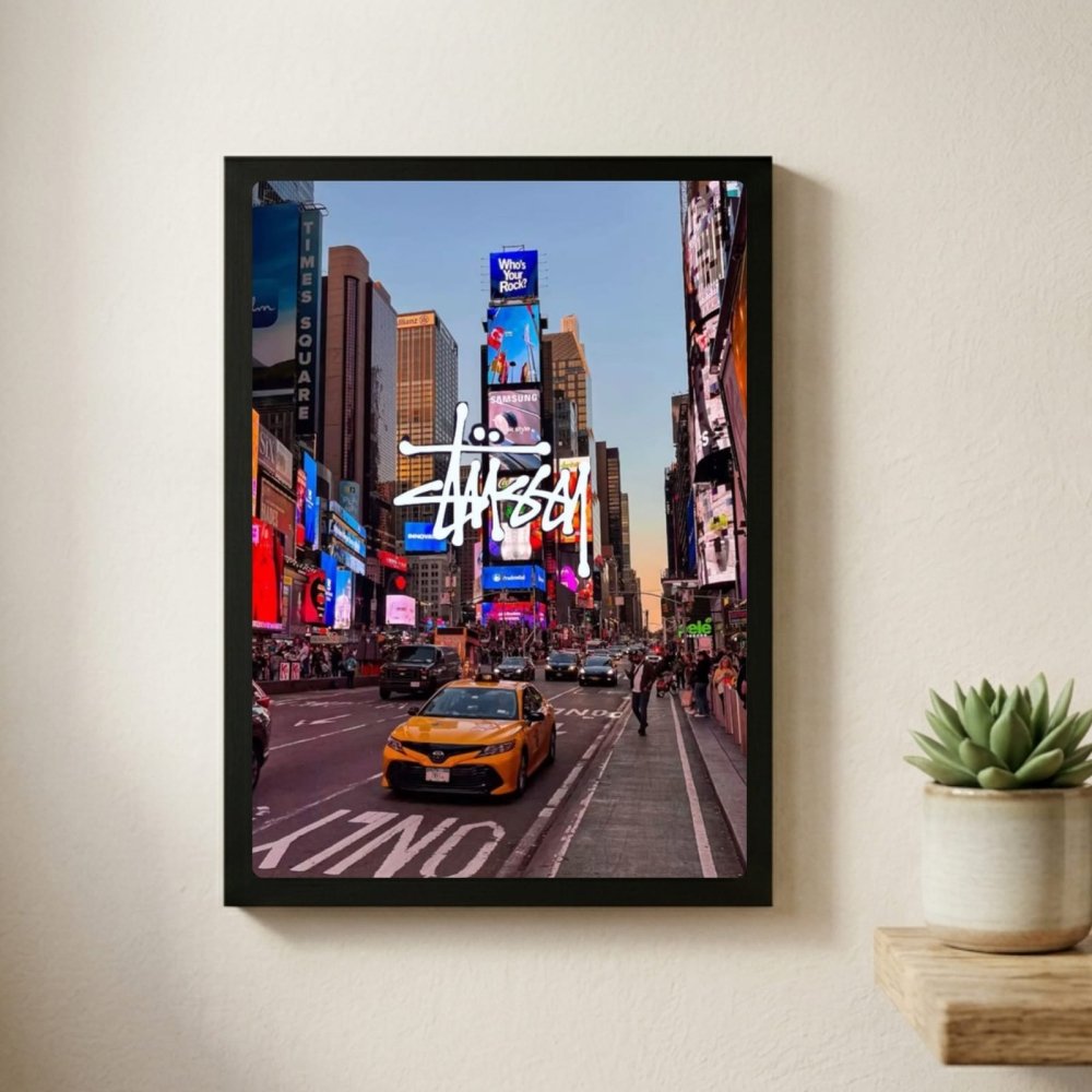 poster stussy - Vibes Districtposter stussy poster SilverVibes District