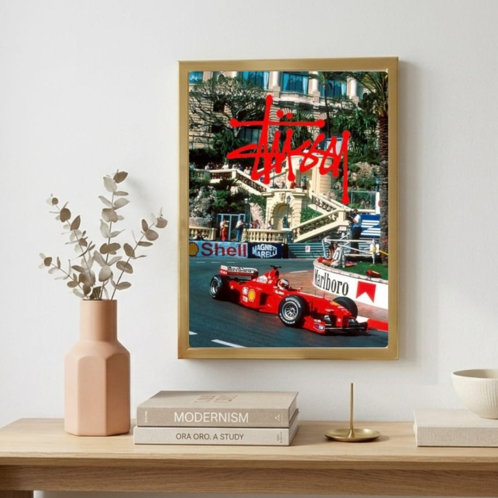poster stussy f1 ferrari - Vibes Districtposter stussy f1 ferrari poster GoldVibes District