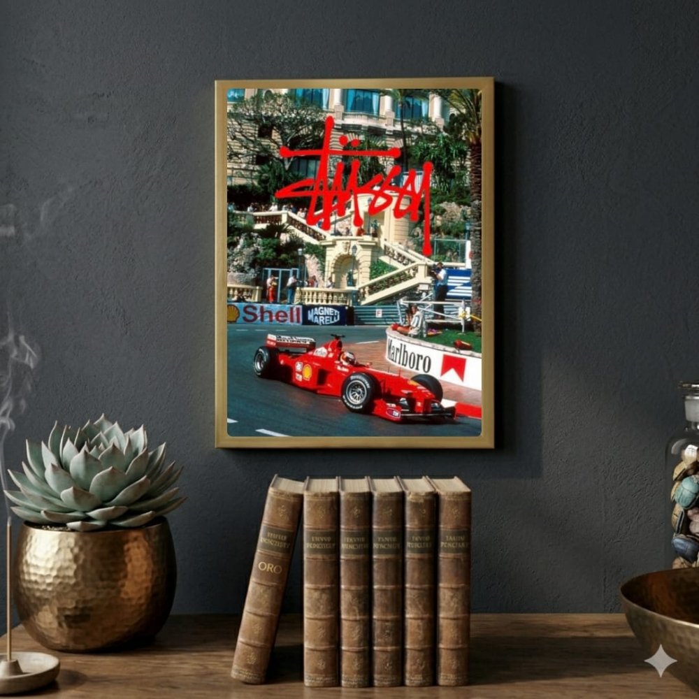 poster stussy f1 ferrari - Vibes Districtposter stussy f1 ferrari poster GoldVibes District