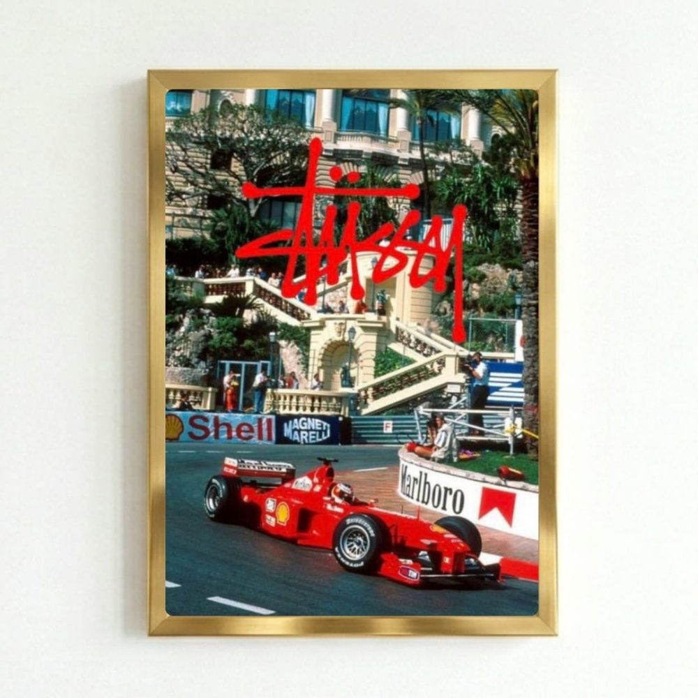 poster stussy f1 ferrari - Vibes Districtposter stussy f1 ferrari poster GoldVibes District