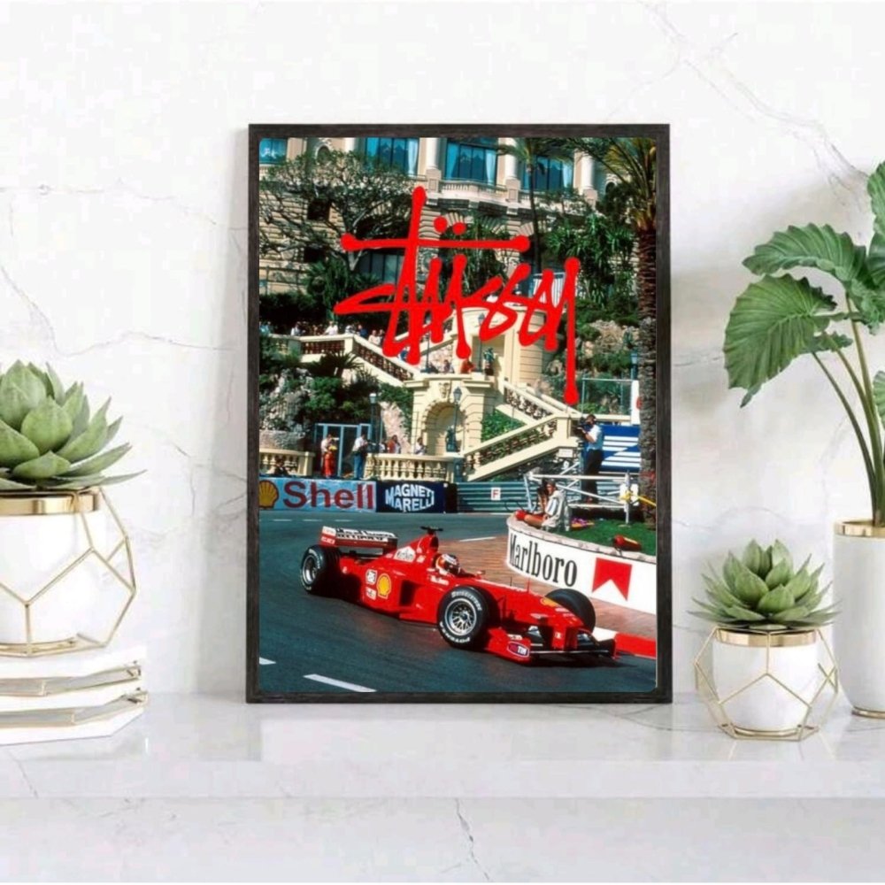 poster stussy f1 ferrari - Vibes Districtposter stussy f1 ferrari poster GoldVibes District