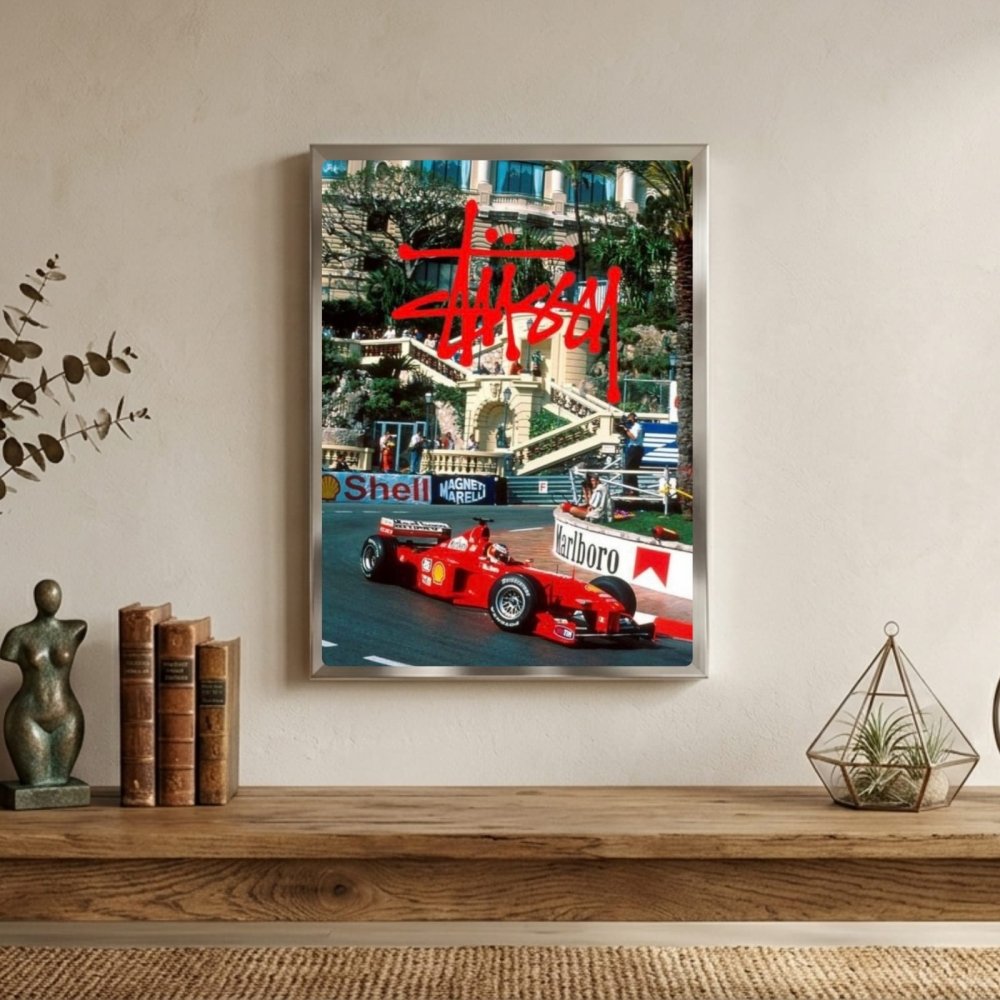 poster stussy f1 ferrari - Vibes Districtposter stussy f1 ferrari poster GoldVibes District