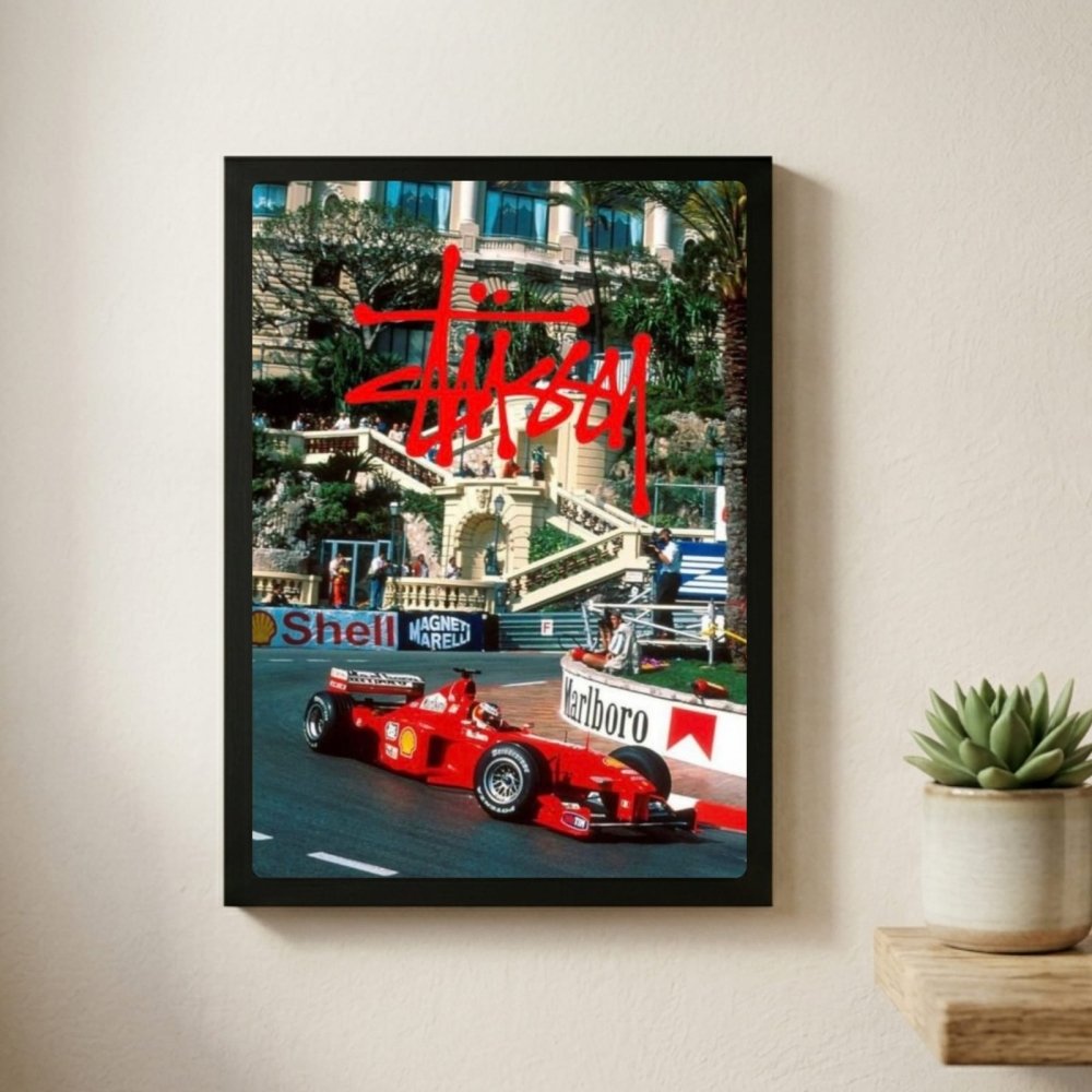 poster stussy f1 ferrari - Vibes Districtposter stussy f1 ferrari poster GoldVibes District